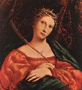 Lorenzo Lotto St Catherine of Alexandria oil painting picture wholesale